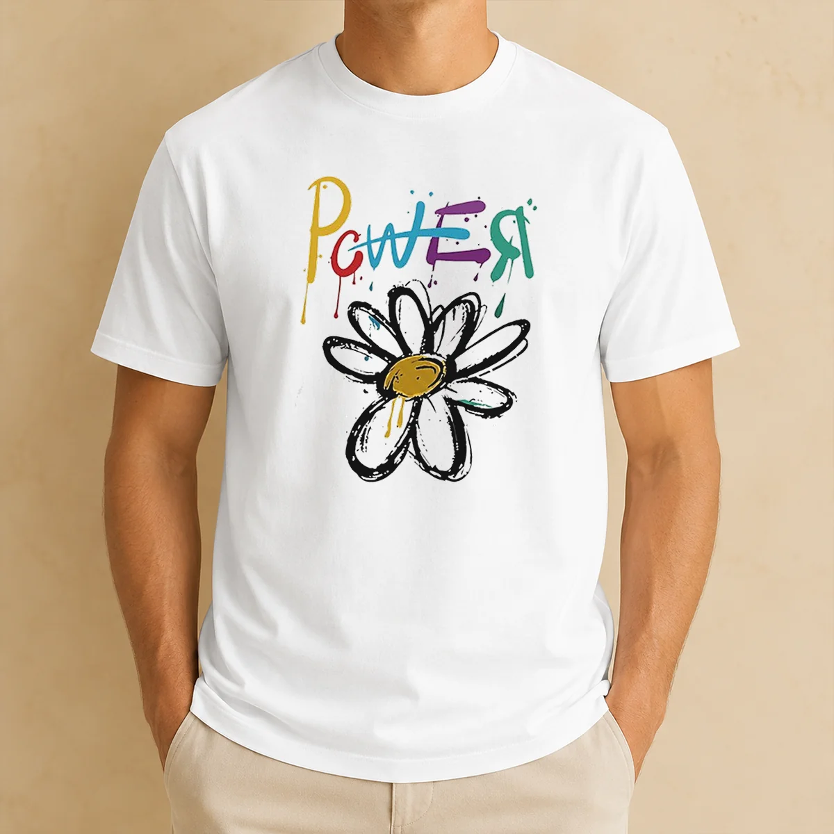 Good Dragon Power World Tour Flower Shirt Good Dragon Power World Tour Flower Shirt