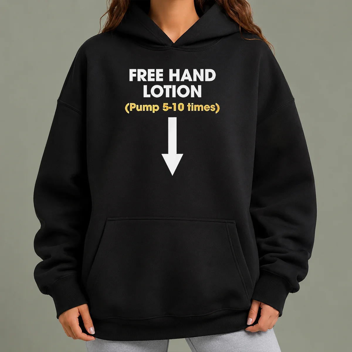 Good Free Hand Lotion Pump 5 10 Times Hoodie