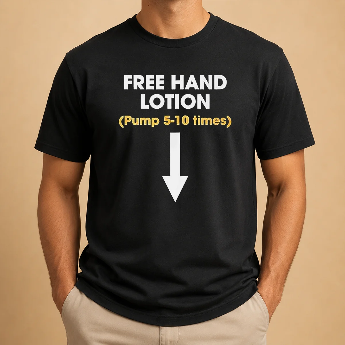 Good Free Hand Lotion Pump 5 Shirt Good Free Hand Lotion Pump 5 Shirt