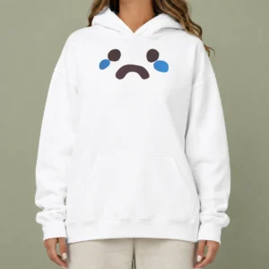 Good I Caca Emoji Meme Hoodie in dark gray, featuring a playful emoji graphic on the front