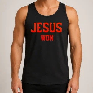Good Jesus Won San Francisco Giants Tank Top