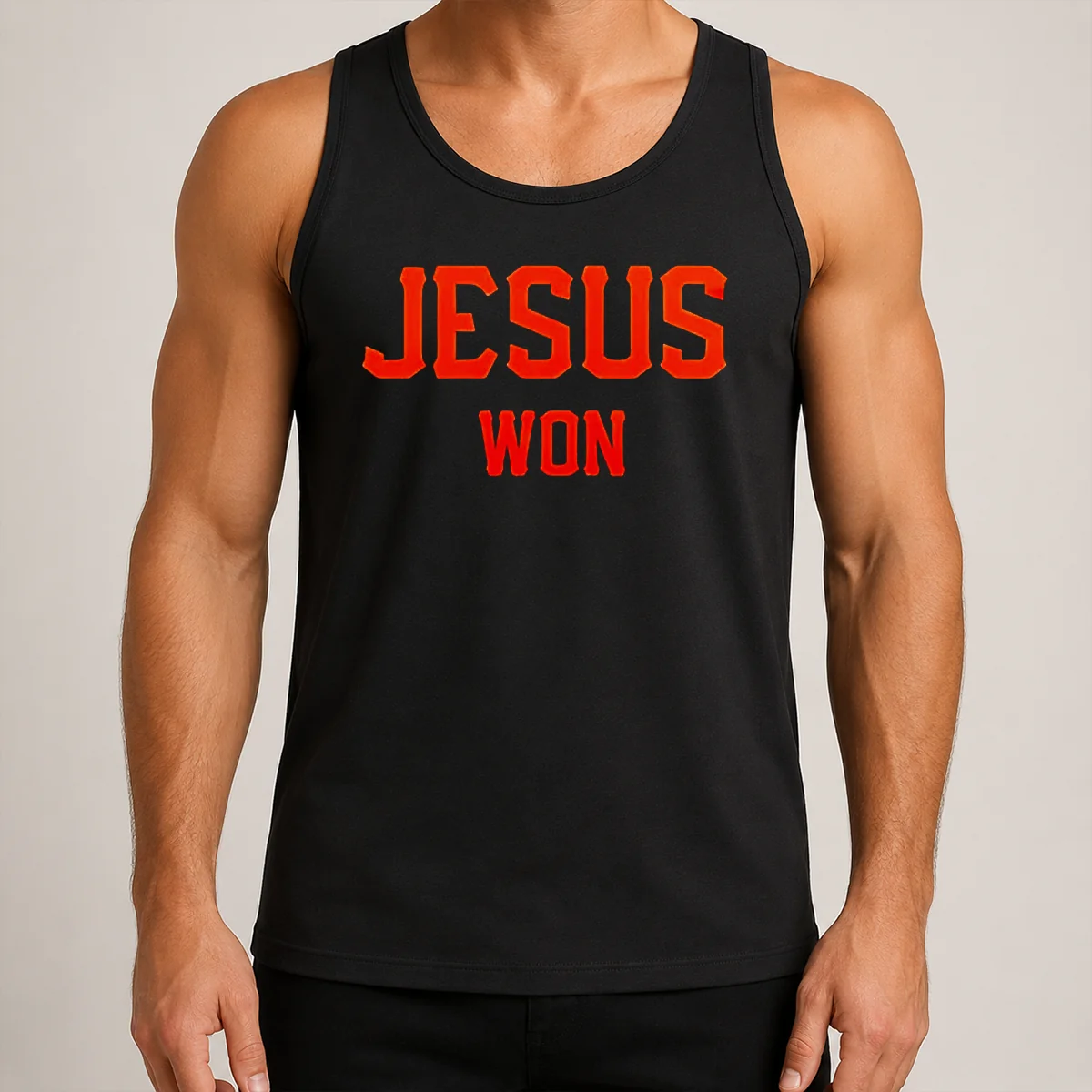 Good Jesus Won San Francisco Giants Tank Top