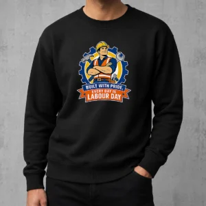 Good Labour Day Proud Worker Vector Shirt For Hardworking Fans Sweater