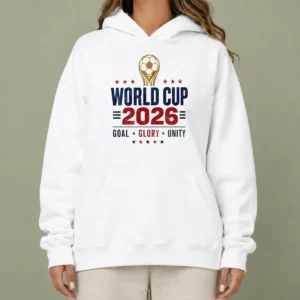 Good Nice World Cup 2026 Apparel Goal Glory Unity Soccer Hoodie