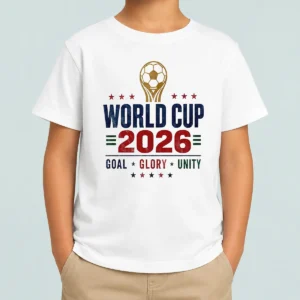 Good Nice World Cup 2026 Apparel Goal Glory Unity Soccer Kids T-Shirt