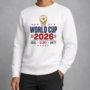Good Nice World Cup 2026 Apparel Goal Glory Unity Soccer Sweater