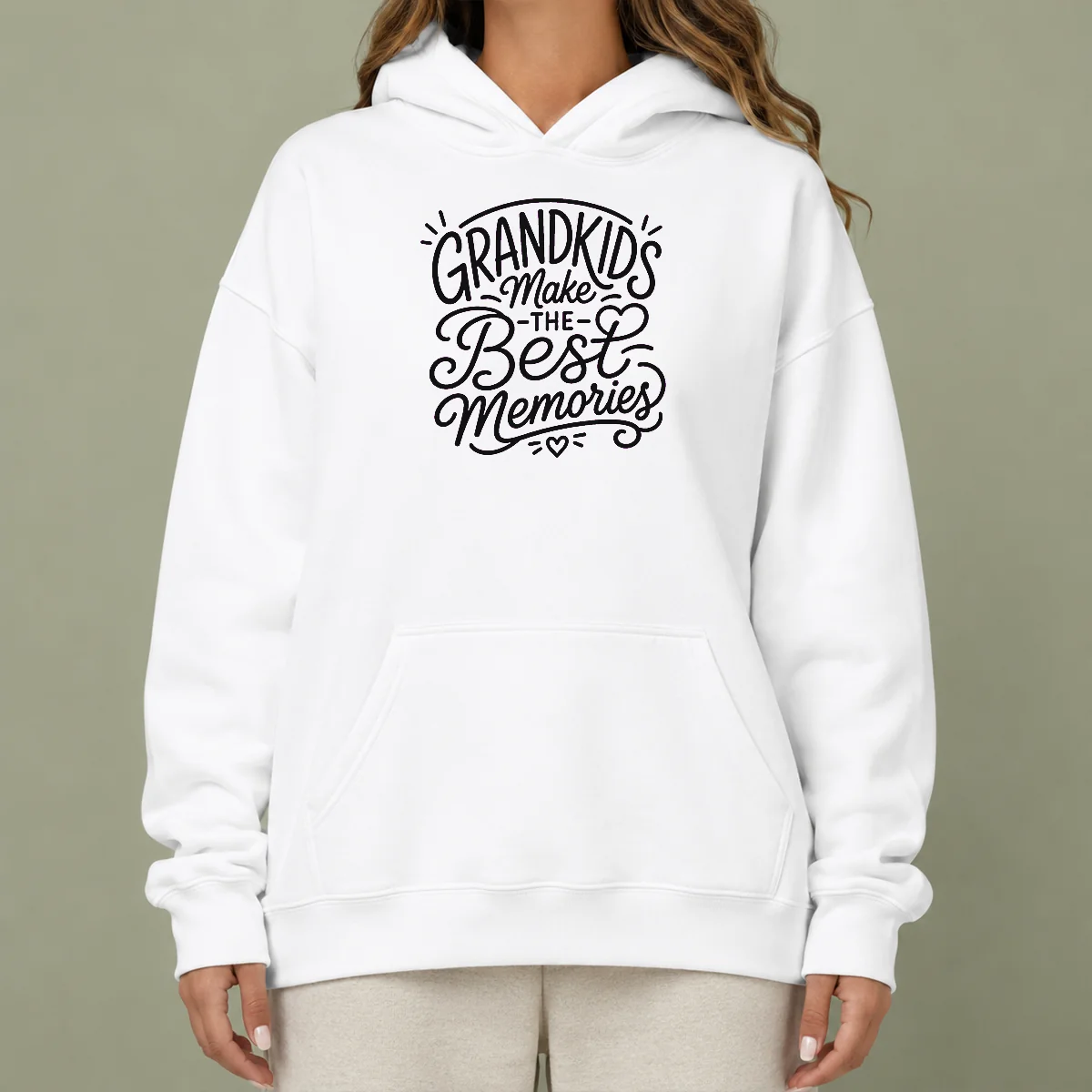 Good Top Grandparents Day Grandkids Make The Best Memories Lin Hoodie