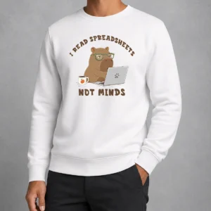 Happy Good I Read Spreadsheets Sweater