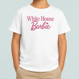 Happy White House Barbie Kids T-Shirt