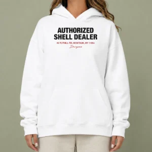 Hot Duryea'S Authorized Shell Dealer Sign 66 Tuthill Road Montauk New York Hoodie