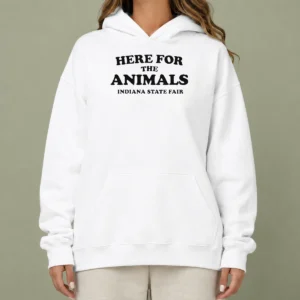 Hot Here For The Animals Indiana State Fair Hoodie