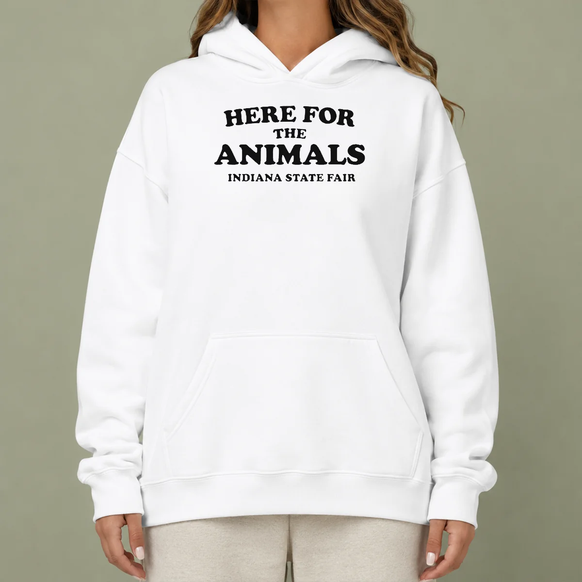 Hot Here For The Animals Indiana State Fair Hoodie