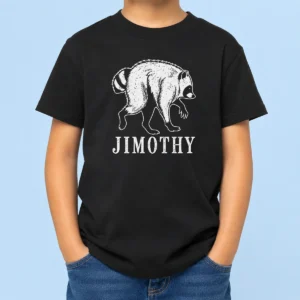 Hot Jimothy Viral Raccoon Meme Kids T-Shirt