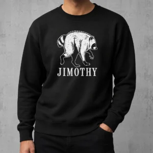 Hot Jimothy Viral Raccoon Meme Sweater