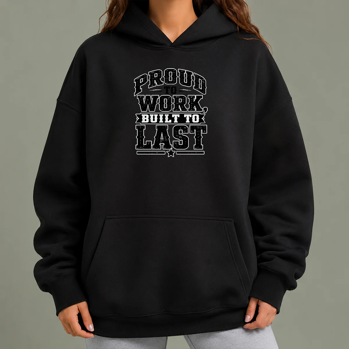 Hot Labour Day Proud Worker Silhouette Shirt - Image 5