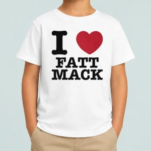 Hot Nice I Love Fatt Mack Kids T-Shirt