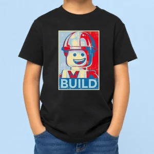 Hot Official Lego Construction Worker Lego Hope Kids T-Shirt