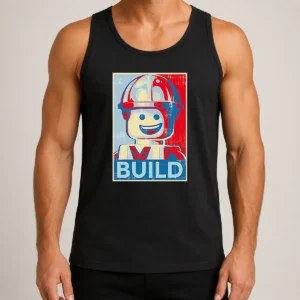Hot Official Lego Construction Worker Lego Hope Tank Top