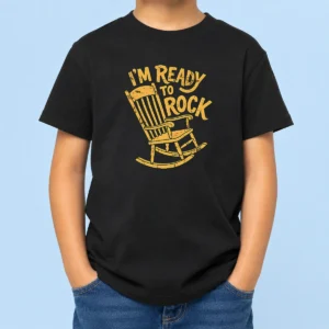 Hot Premium I'M Ready To Rock Kids T-Shirt