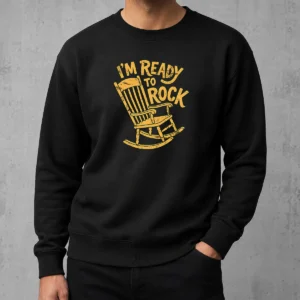 Hot Premium I'M Ready To Rock Sweater