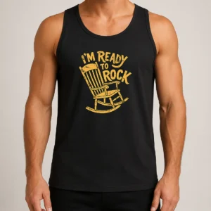 Hot Premium I'M Ready To Rock Tank Top