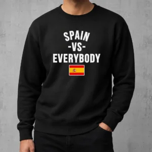 Hot Spain Vs Everybody National Soccer Team Spain World Cup 2026 Sweater
