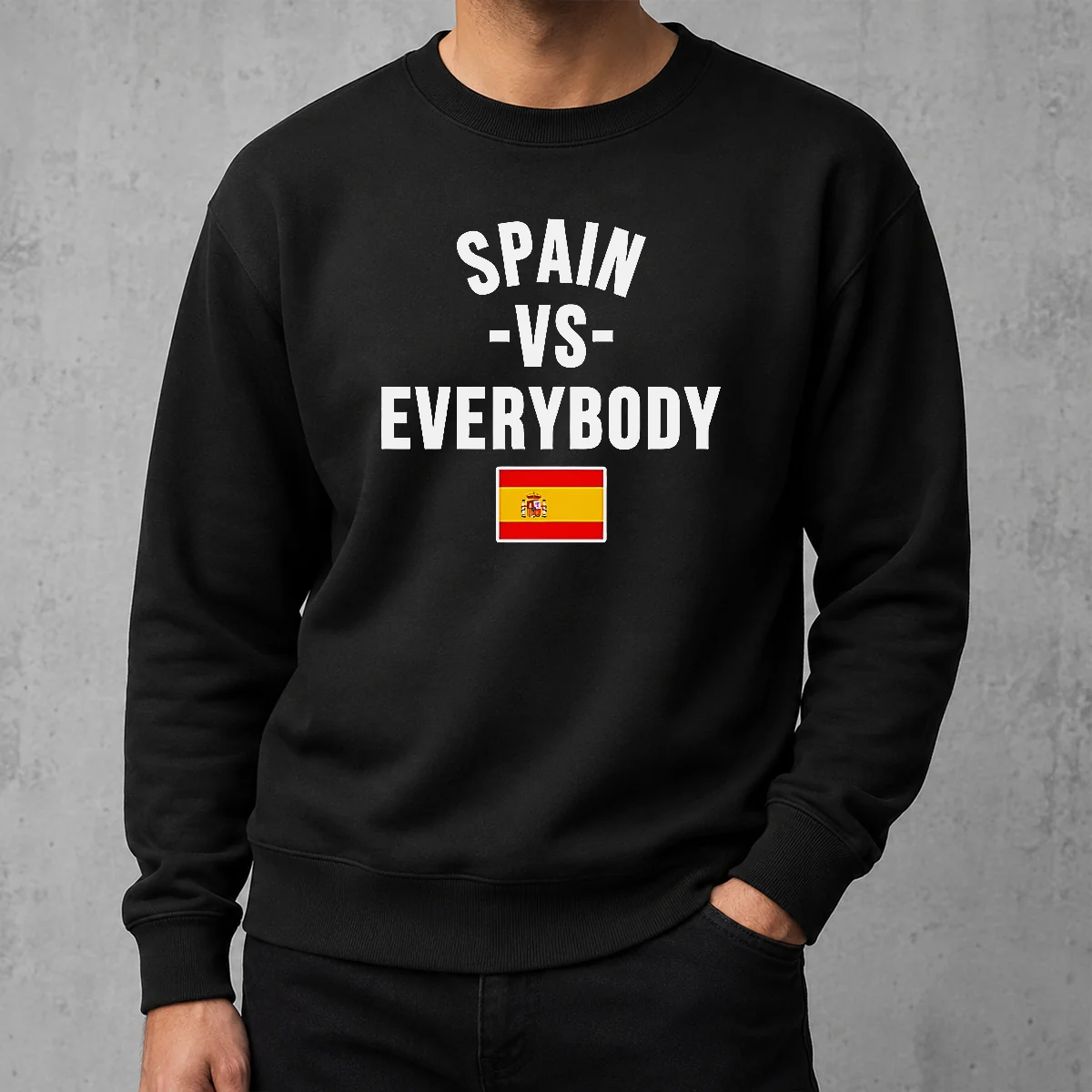 Hot Spain Vs Everybody National Soccer Team Spain World Cup 2026 Sweater