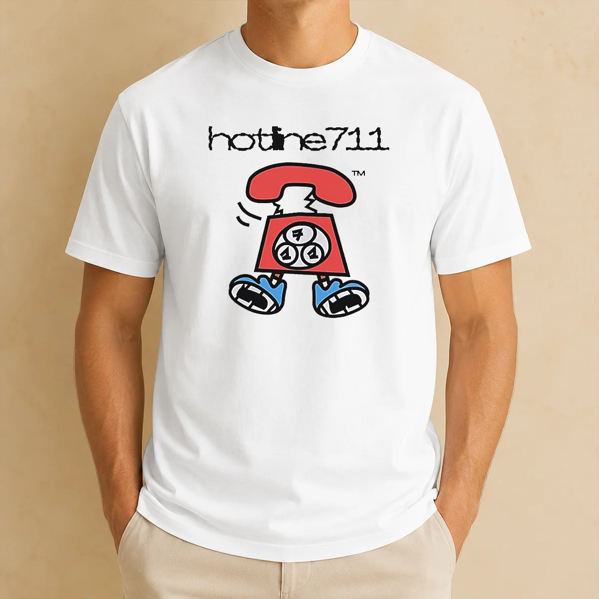 Hot Telephone Cartoon Hotline711 Shirt Hot Telephone Cartoon Hotline711 Shirt