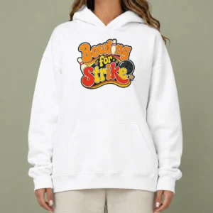 Hot Top Bowling For Strike Groovy Retro Hoodie