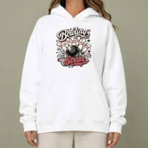 Hot Top Bowling For Strike Tattoo Hoodie