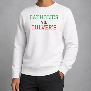 Nice Catholics Vs Culver'S Sweater