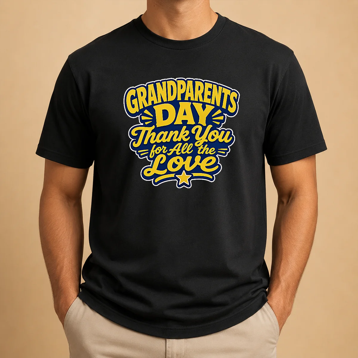 Nice Grandparents Day Thank You Cartoon Shirt Nice Grandparents Day Thank You Cartoon Shirt