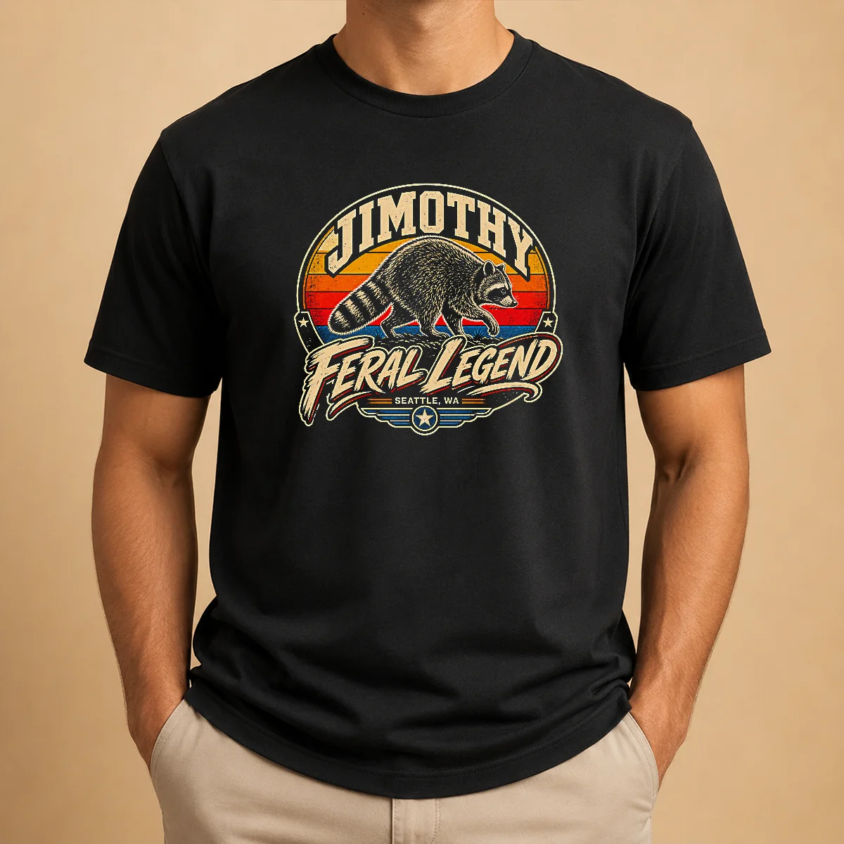 Nice Jimothy Raccoon Seattle Feral Legend Shirt Nice Jimothy Raccoon Seattle Feral Legend Shirt