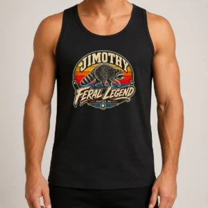 Nice Jimothy Raccoon Seattle Feral Legend Tank Top