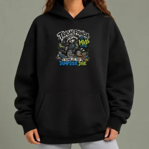 Nice Jimothy Viral Raccoon Trash Panda Humor Streetwear Hoodie