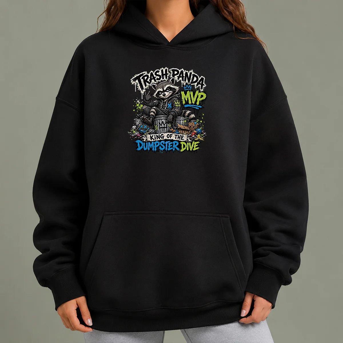 Nice Jimothy Viral Raccoon Trash Panda Humor Streetwear Hoodie