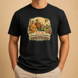 Nice Official Grandparents Day Vintage Thank You Grandma Grandpa
