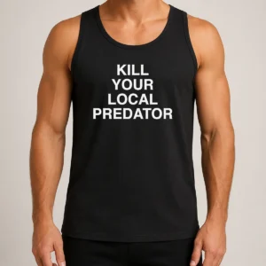 Nice Top Kill Your Local Predator Tank Top