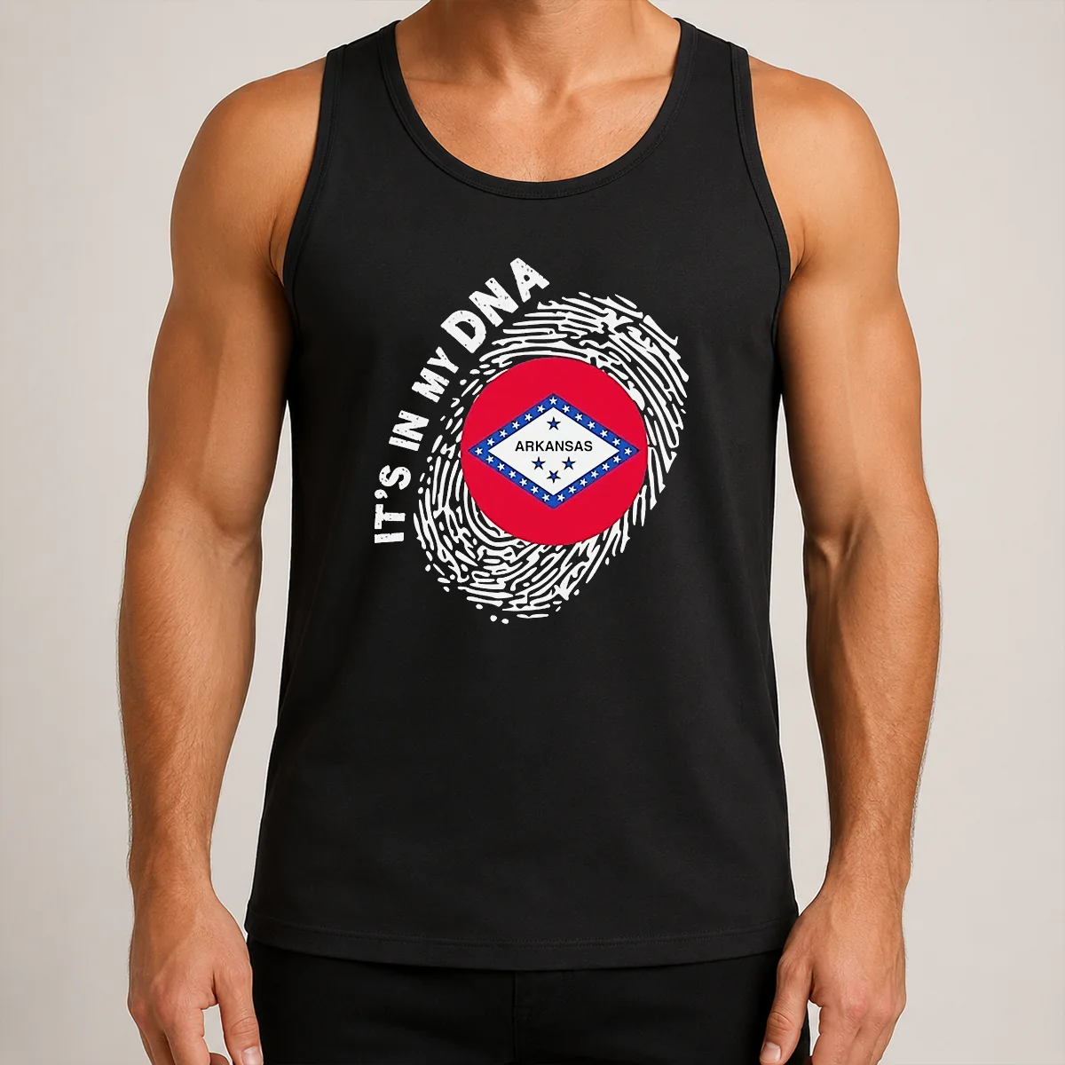 Official Hot It'S In My DNA Arkansas Tank Top