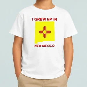 Official I Grew Up In New Mexico Kids T-Shirt