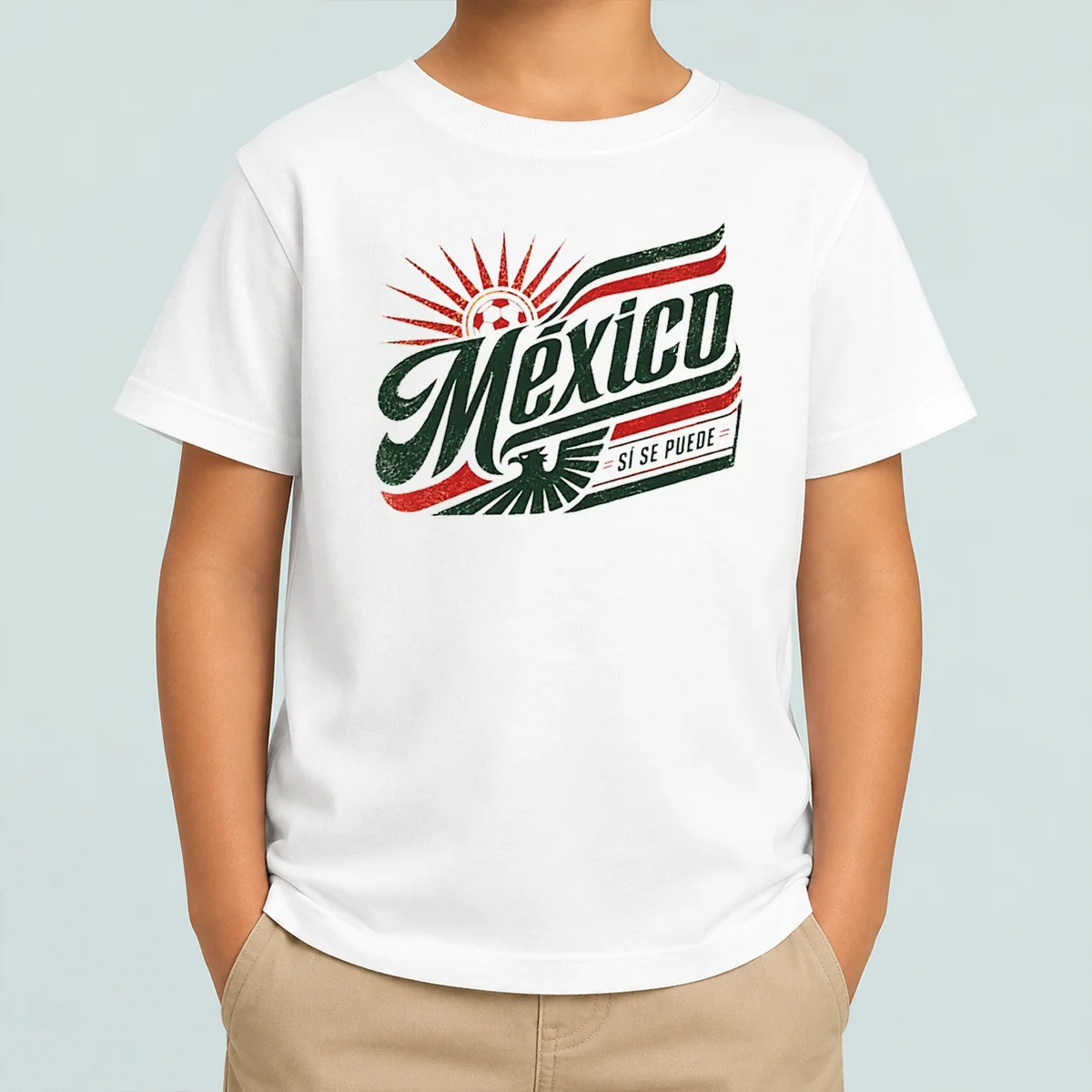 Official Mexico Soccer S Se Puede Vintage Kids T-Shirt