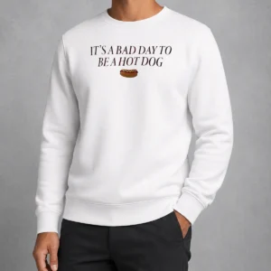 Official Nice It'S A Bad Day To Be A Hot Dog Sweater