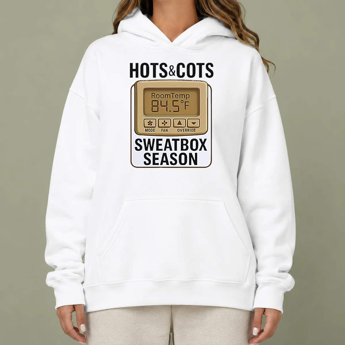 Original Hots And Cots Sweatbox Season Thermostat Hoodie