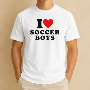 Premium Hot I Love Soccer Boys