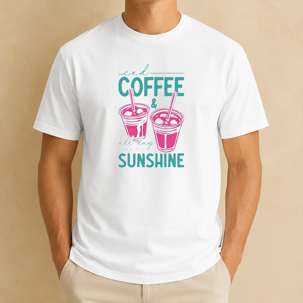 Premium Iced Coffee All Day Sunshine Shirt Premium Iced Coffee All Day Sunshine Shirt
