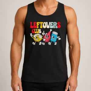 Premium Leftovers Club Fun Foodie Tank Top