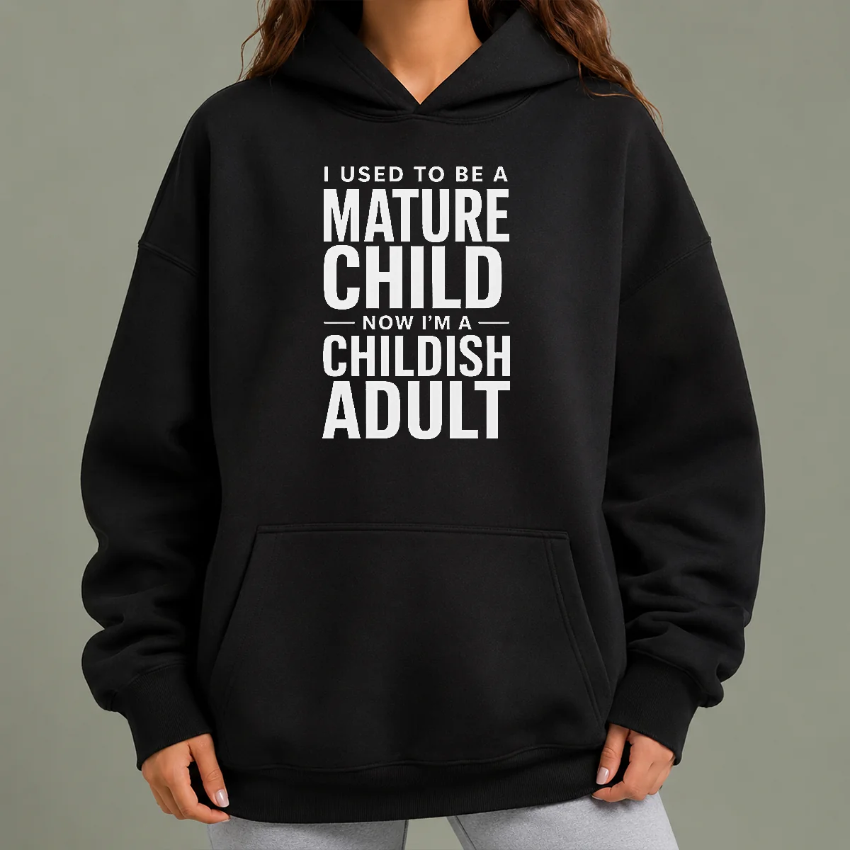 Premium Mature Child Childish Adult Hoodie