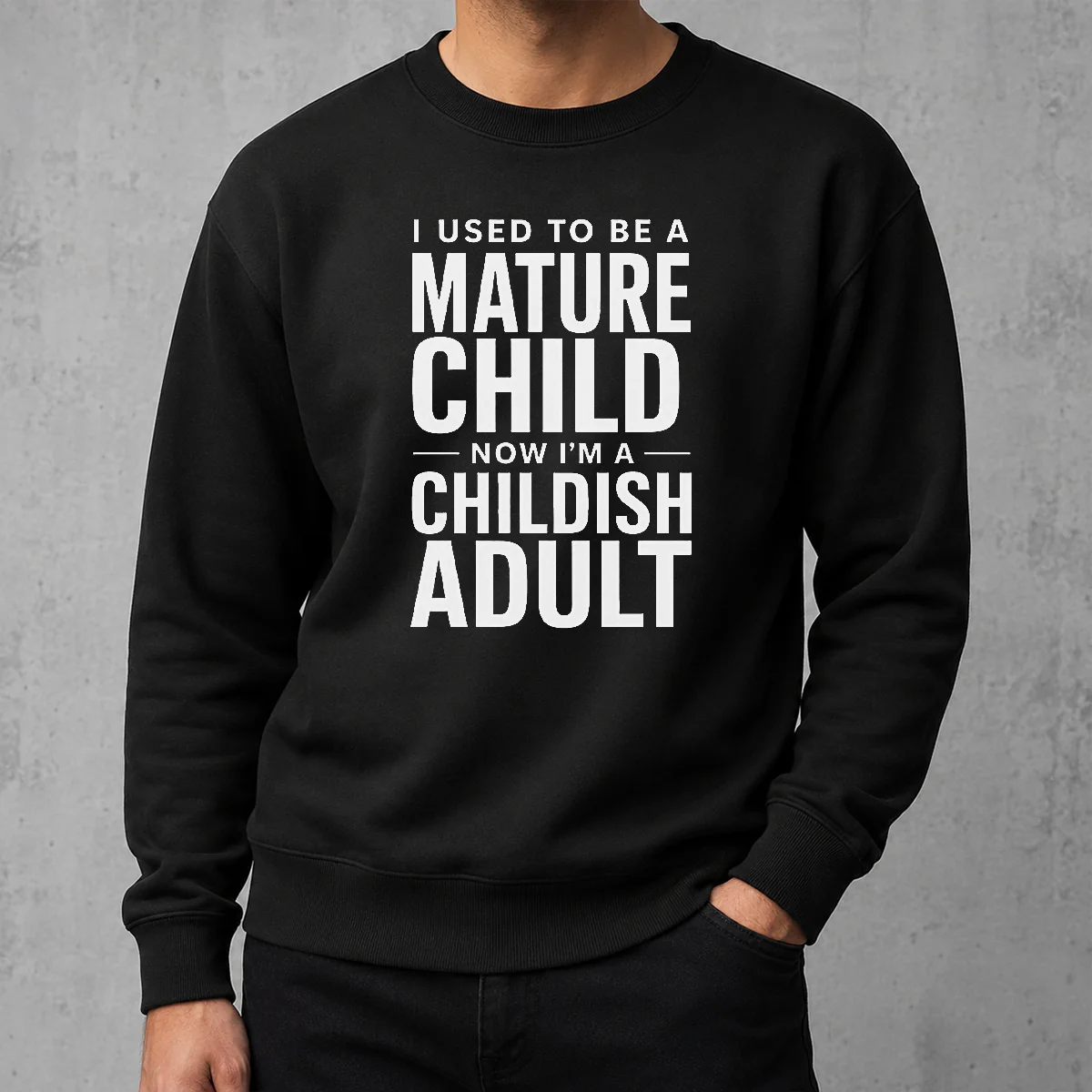 Premium Mature Child Childish Adult Sweater