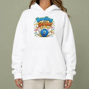 Premium Nice Bowling For Strike Fun Cartoon Bowling Hoodie