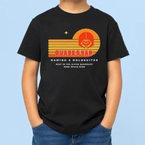 Premium Quark'S Bar Gaming & Holosuites Deep Space Nine Retro Kids T-Shirt